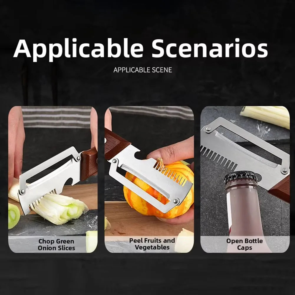 Stainless Steel Vegetable Peeler & Bottle Opener Kitchen Tool Vegetable Peeler Axl