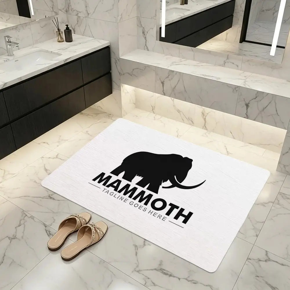 Diatomite Bath Mat – Quick Dry, Non-Slip & Absorbent Floor Mat Bath Mat Axl