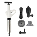 High-Pressure Air Drain Blaster – Toilet & Pipe Clog Remover Air Drain Blaster Axl B White