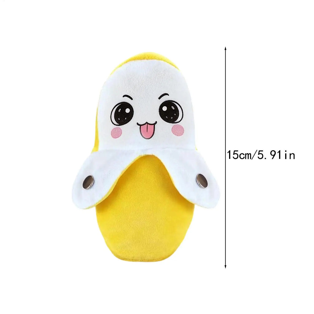 Beat-Sensing Musical Banana Plush Toy – 5.91" Interactive Gift Musical Plush Toy Axl