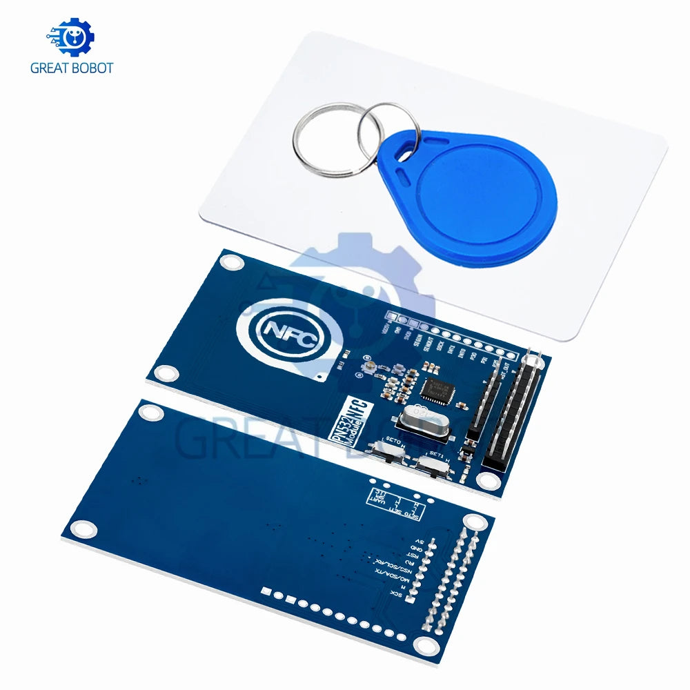 PN532 NFC Module 13.56 MHz Reader/Writer – Arduino & Pi NFC Reader Module Axl