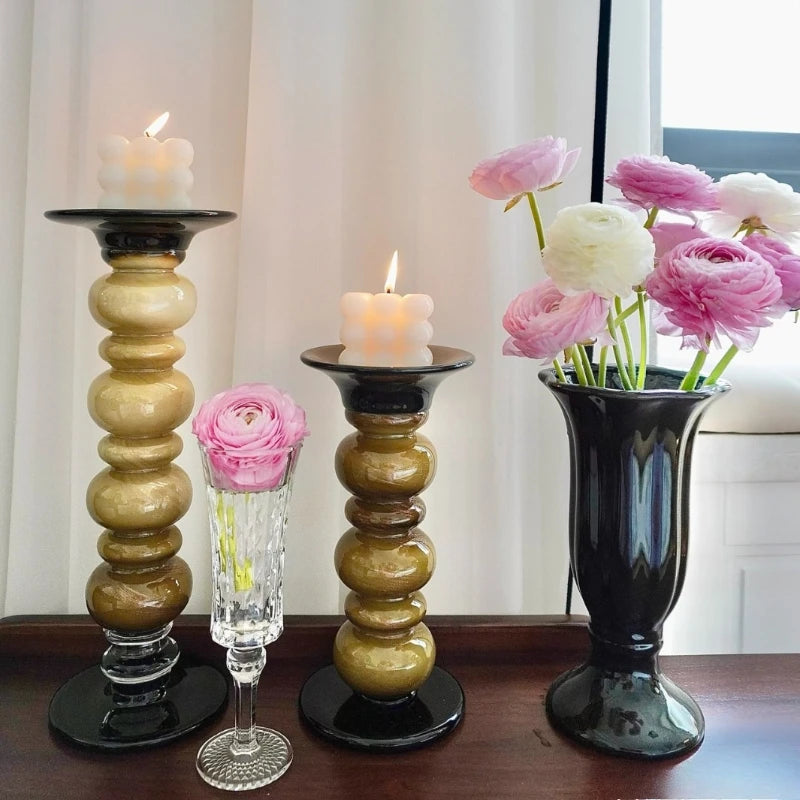Handmade Gilded Candle Holder – Luxury Home Décor Gift Candle Holder Axl