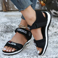 Women's Mesh Sport Sandals – Casual Hollow Beach Walking Shoes Women's Sport Sandals Axl black 43