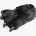 Bear Paw Slippers – Unisex Novelty Cosplay Home Shoes Novelty Slippers Axl Black ONE SIZE