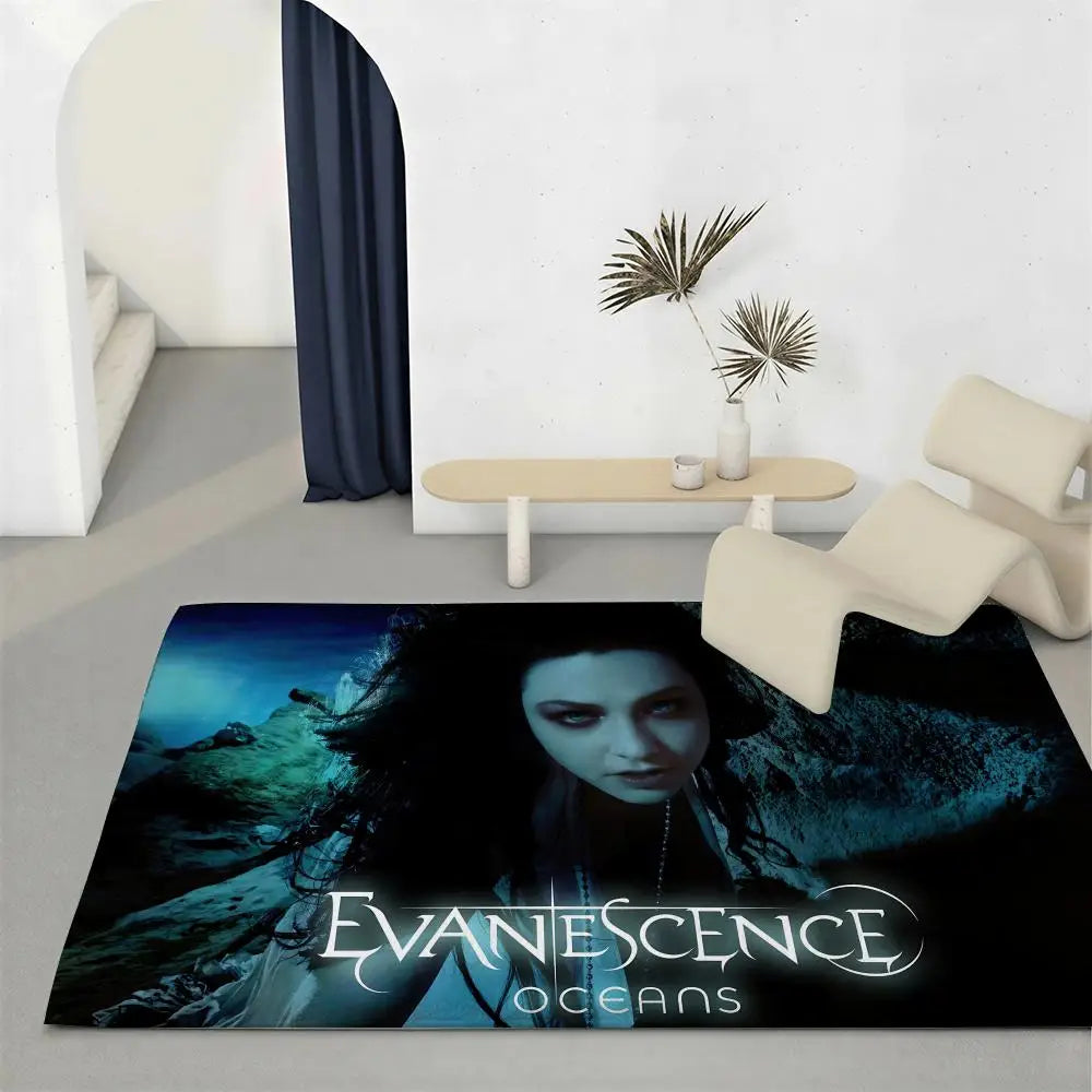 Evanescence Flannel Floor Mat – Non-Slip Soft Indoor Rug Flannel Floor Mat Axl White1 40x60cm