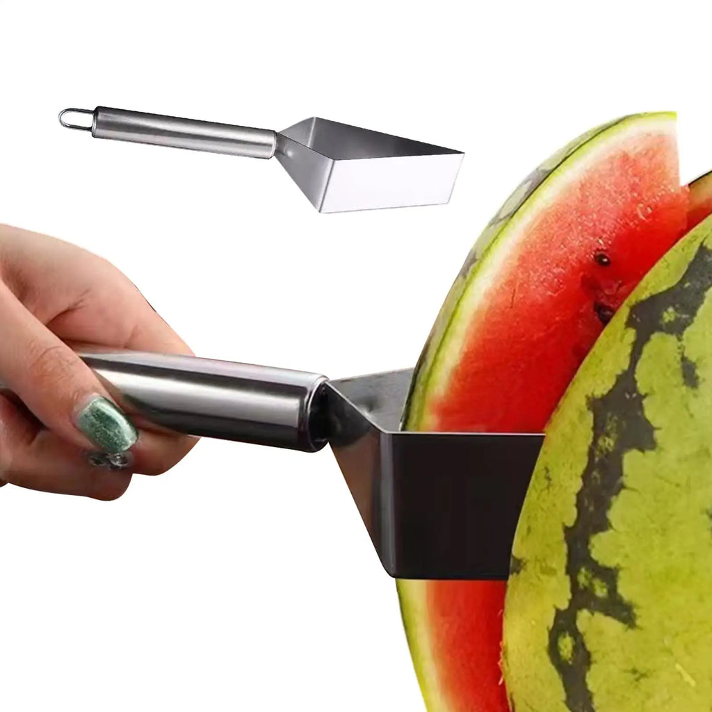 Triangular Stainless Steel Watermelon Slicer & Fruit Cutter Fruit Cutting Tool Axl