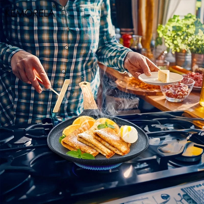 KEMORELA Ceramic Non-Stick Pancake & Tortilla Pan | All Stovetops Non-Stick Pancake Pan Axl