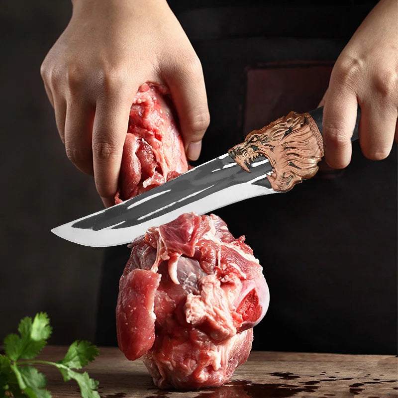 InLeung Boning Knife – Sharp Stainless Steel Chef Slicing Knife Chef Boning Knife Axl