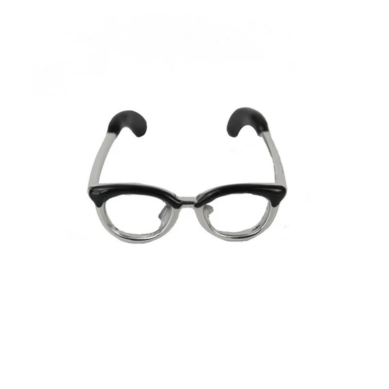 Cute Glasses Open Ring – Adjustable Enamel Copper Finger Ring Fashion Ring Axl
