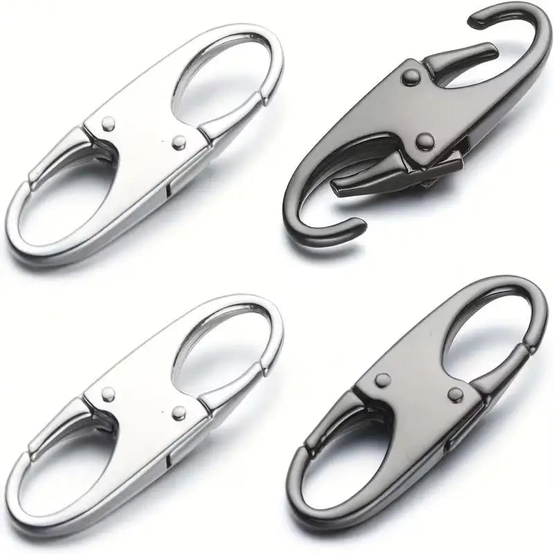 4-Pack Metal Zipper Lock Clips – Theft Deterrent & Pull Replacement Zipper Lock Clips Axl