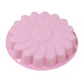 3D Sunflower Silicone Cake Mold – Petal Baking Pan & DIY Tray Silicone Cake Mold Axl Random color 1PCS