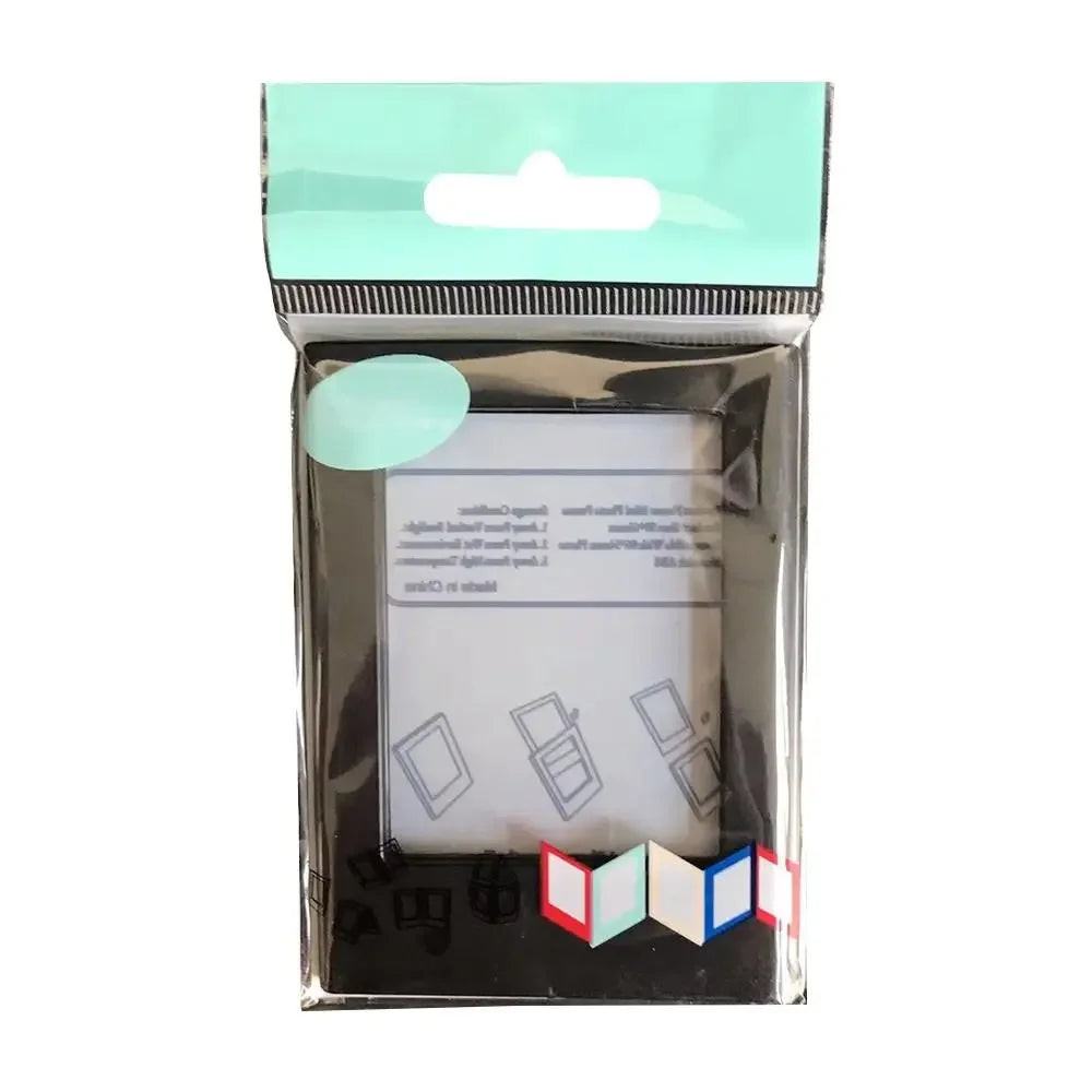 3-Inch Mini Acrylic Polaroid Photo Frame – Clear Table Display Acrylic Photo Frame Axl black