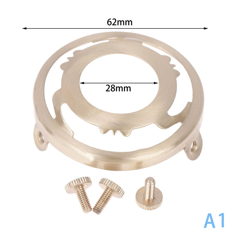 Brass Lampshade Holder Ring – E27 & E14 Screw Socket Connector Lampshade Holder Ring Axl A1