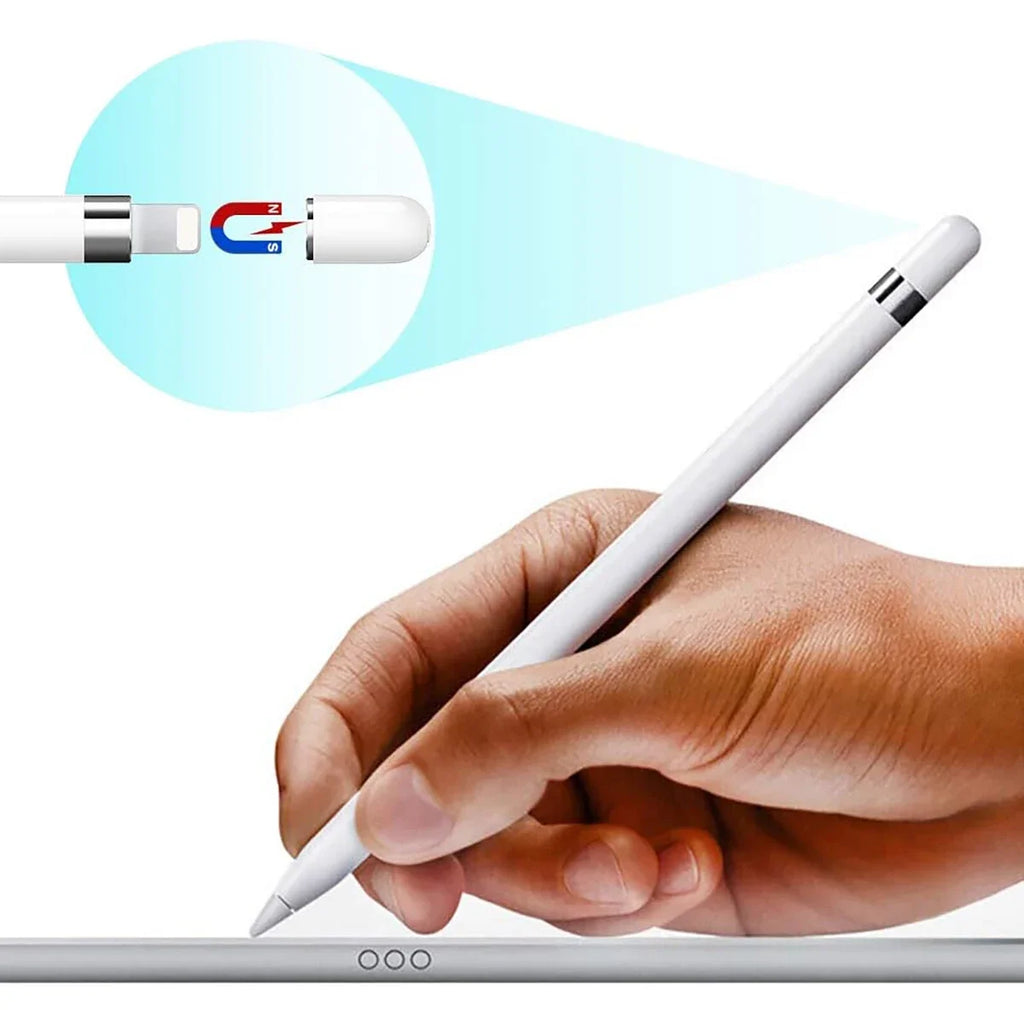 Magnetic Replacement Caps for Apple Pencil – iPad Pro Stylus Stylus Replacement Cap Axl