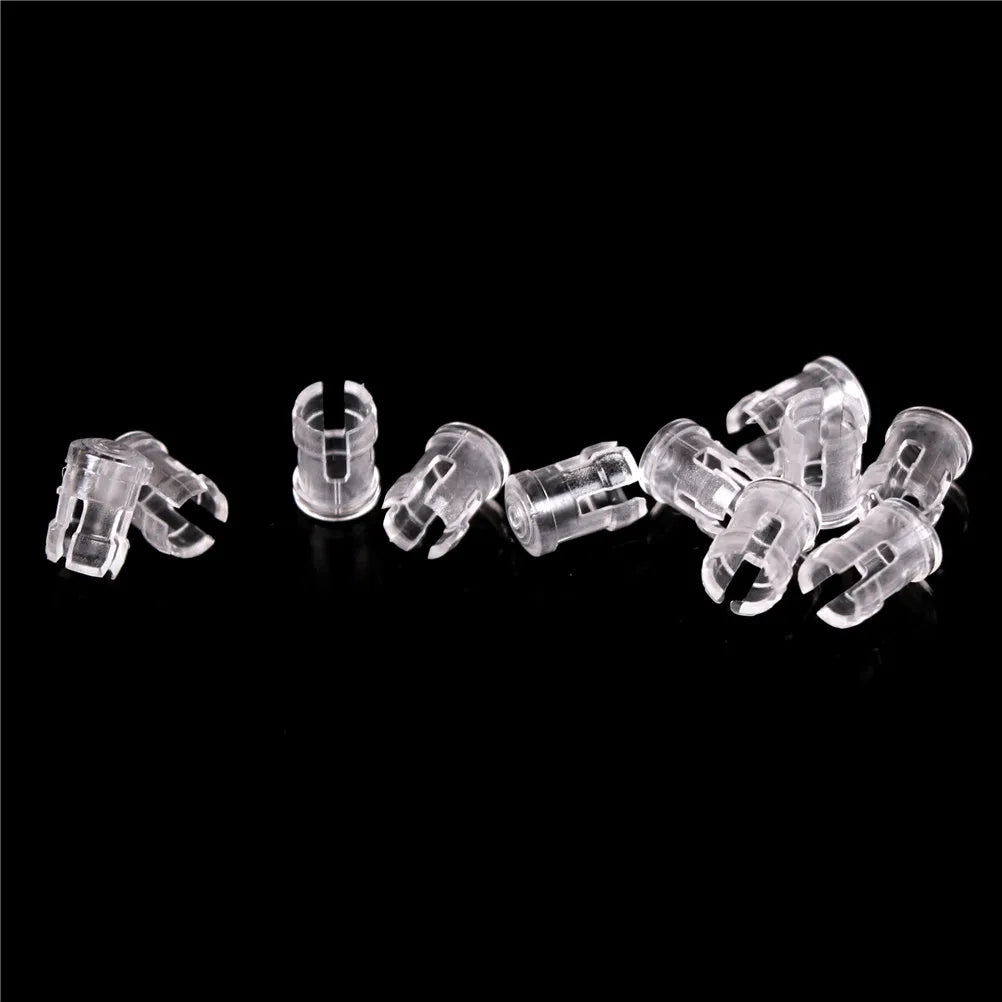 10 PCS 3mm Clear LED Lampshade Protectors – Plastic Covers LED Lampshade Cover Axl