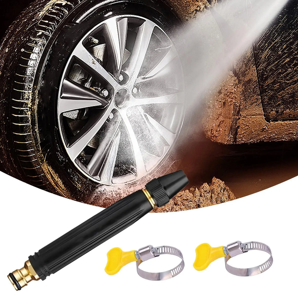 Adjustable High-Pressure Hose Nozzle – Car, Garden & Patio Garden Hose Nozzle Axl