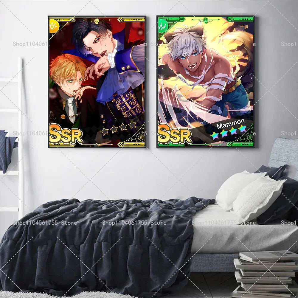 SSR Role Art Poster – Self-Adhesive Waterproof Wall Sticker Wall Art Poster Axl