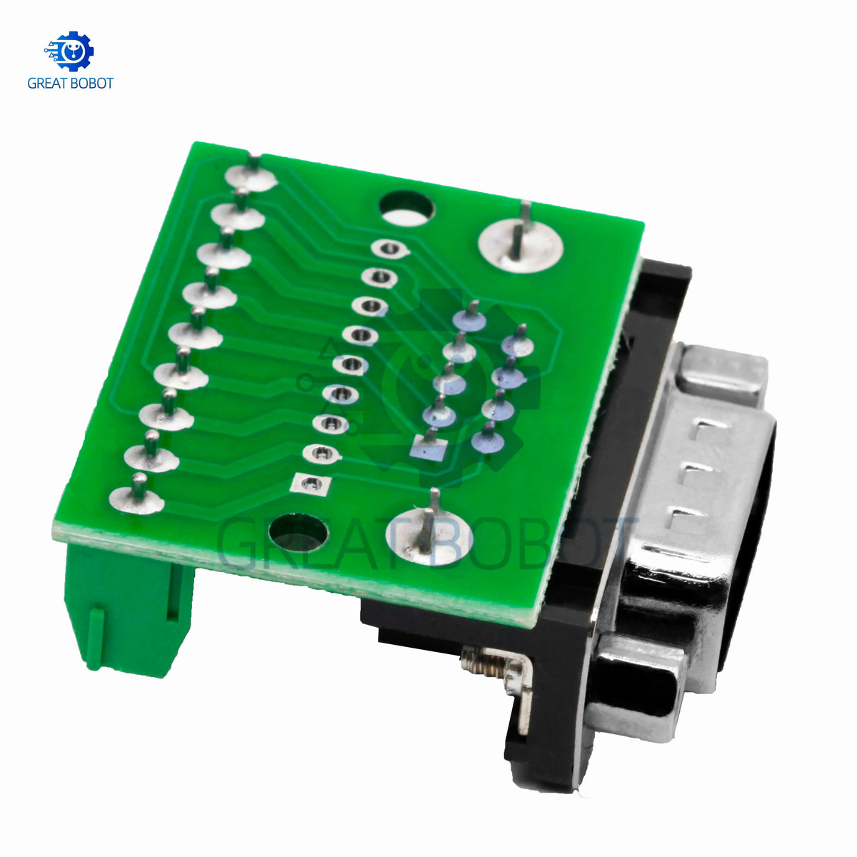 DB9 RS232 9-Pin Solderless Breakout Board Terminal Adapter Serial Breakout Adapter Axl