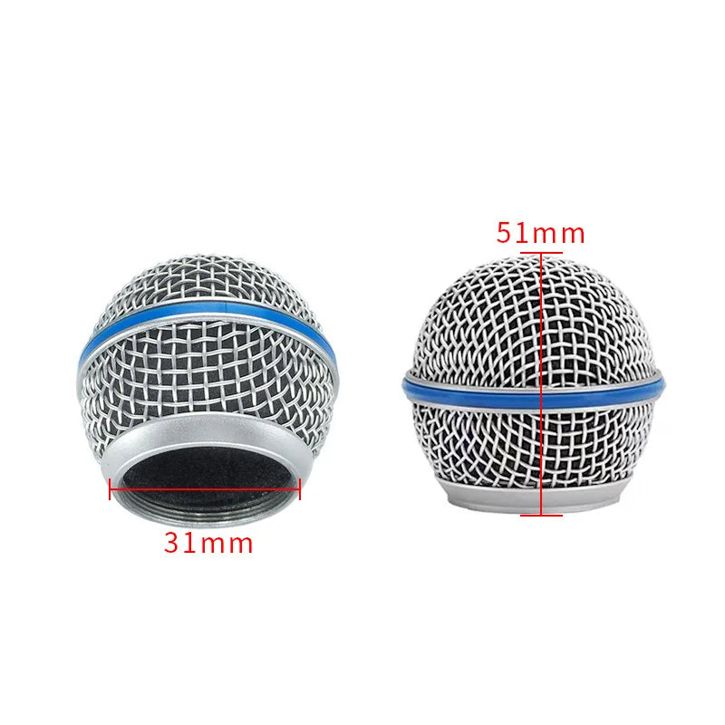 Replacement Mesh Cover for Shure SM-58, PG58, BETA58A & BETA87A Microphone Accessory Axl