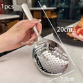 Stainless Steel Slotted Spoon Set | Heat-Resistant Kitchen Ladle Kitchen Serving Spoon Axl 1Pc A1