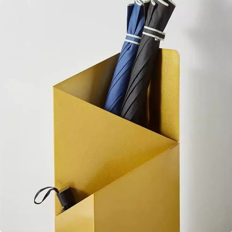 Modern Iron Umbrella Stand – Decorative Entryway Holder Umbrella Stand Axl