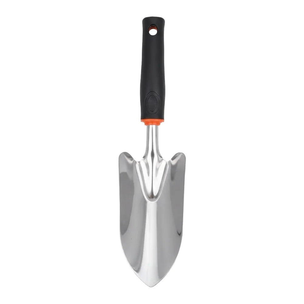 Dual-Purpose Garden Hoe & Shovel – Carbon Steel Hand Tool Garden Hand Tool Axl Wide Silver China Mainland