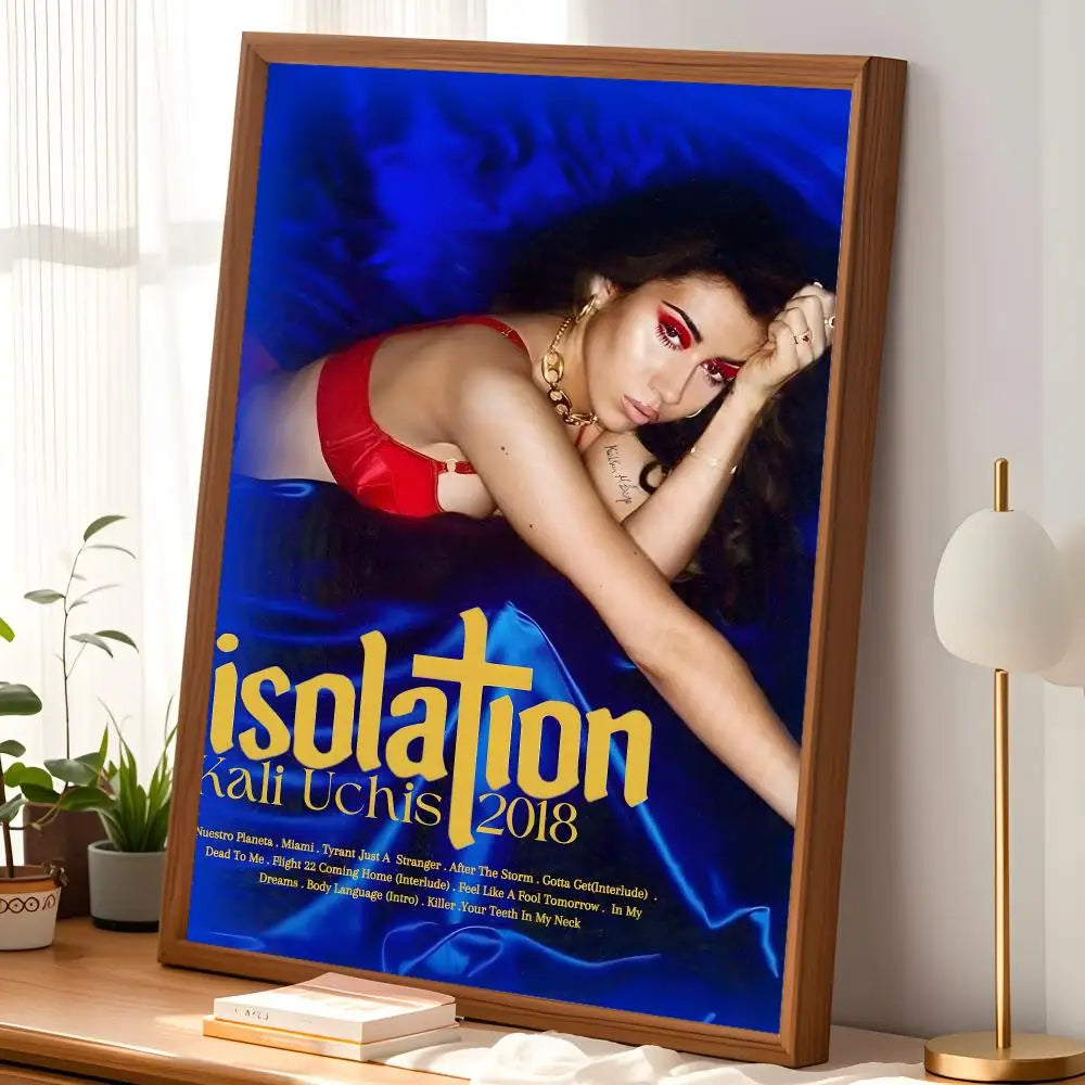 Kali Uchis HD Self-Stick Wall Art Poster – Waterproof Decor Wall Art Poster Axl