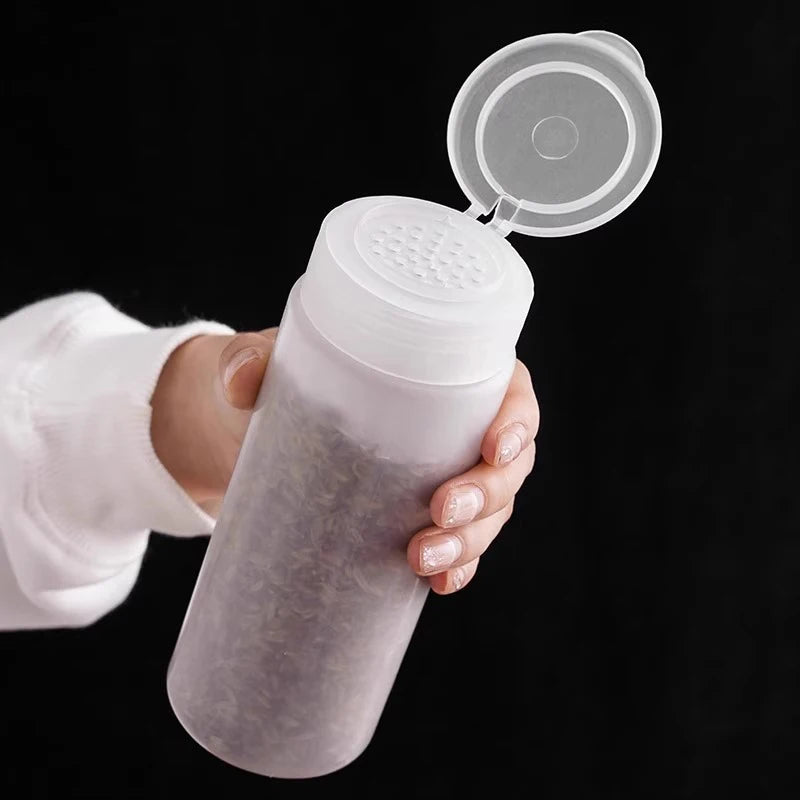 Clear Plastic Spice Jars with Shaker Lid – 400ml & 600ml Spice Storage Jar Axl
