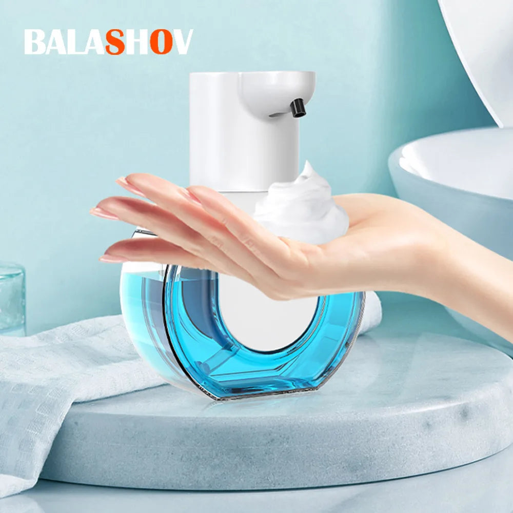 420ml Touchless Soap Dispenser – Wall-Mounted, USB-C Rechargeable Soap Dispenser Axl