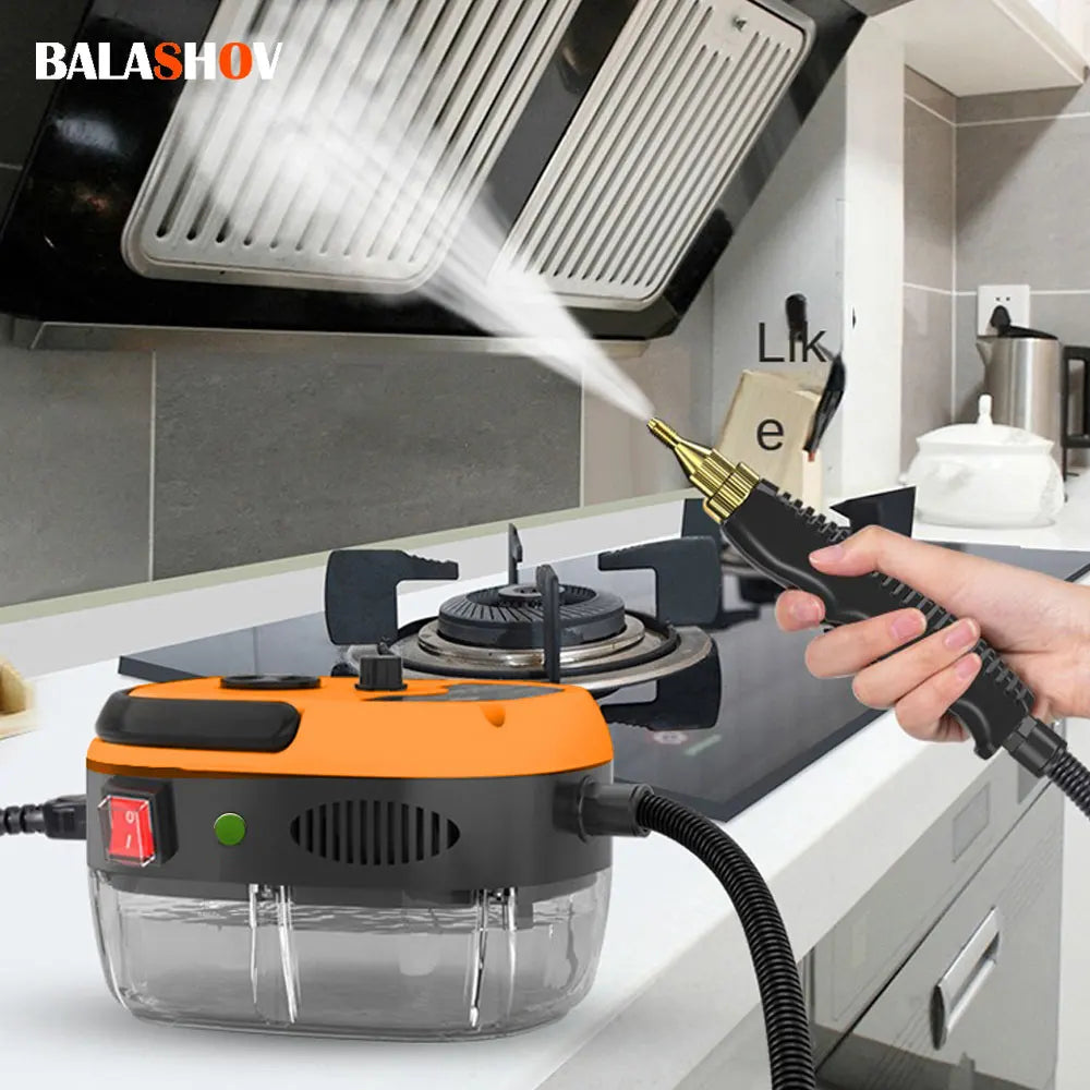 BALASHOV 2500W Handheld Steam Cleaner – Kitchen, Car & Home Handheld Steam Cleaner Axl