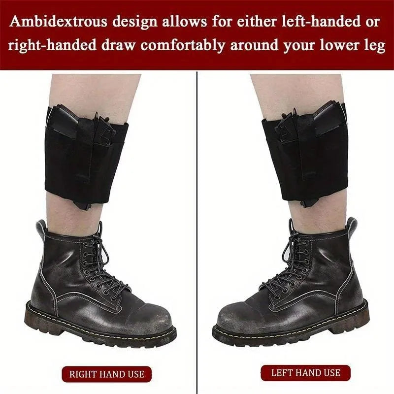 Universal Ankle Leg Holster – Nylon Concealed Carry Gun Pouch Ankle Gun Holster Axl