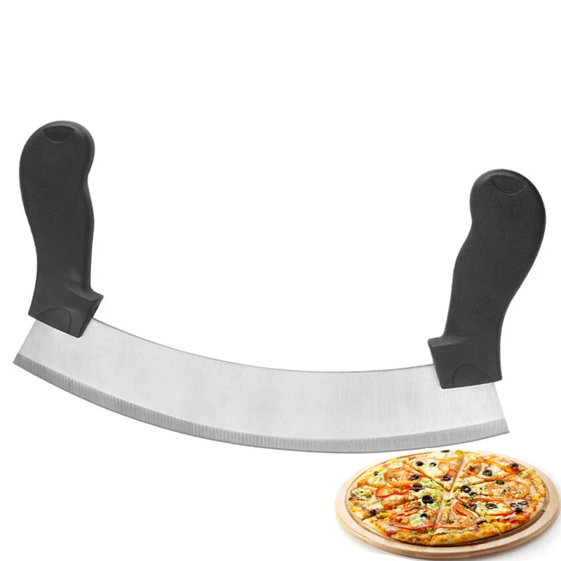 Stainless Steel Pizza Cutter – Professional Kitchen Baking Tool Pizza Cutter Axl