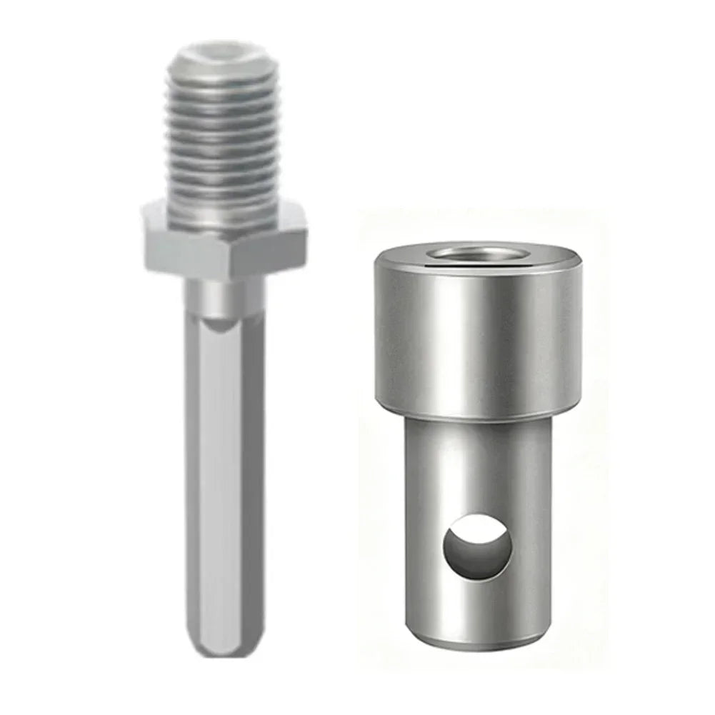 Earth Auger Adapter Tool – 4 Interface Types for Drill & Wrench Auger Drill Adapter Axl C China Mainland