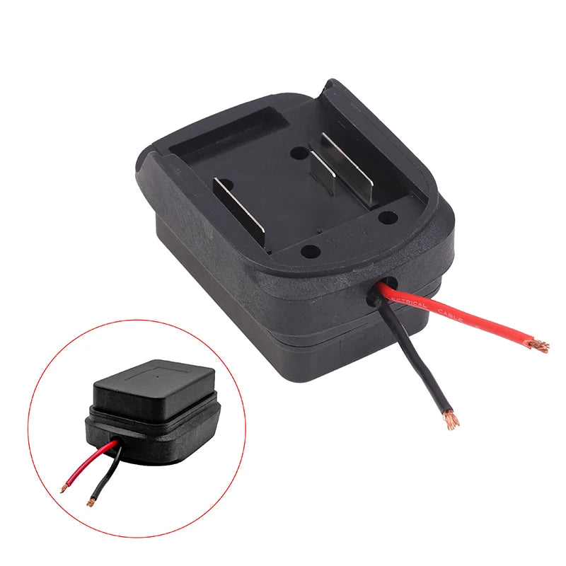 MT 18V 21V Lithium Battery Holder Connector with Cable DIY Battery Holder Adapter Axl A2