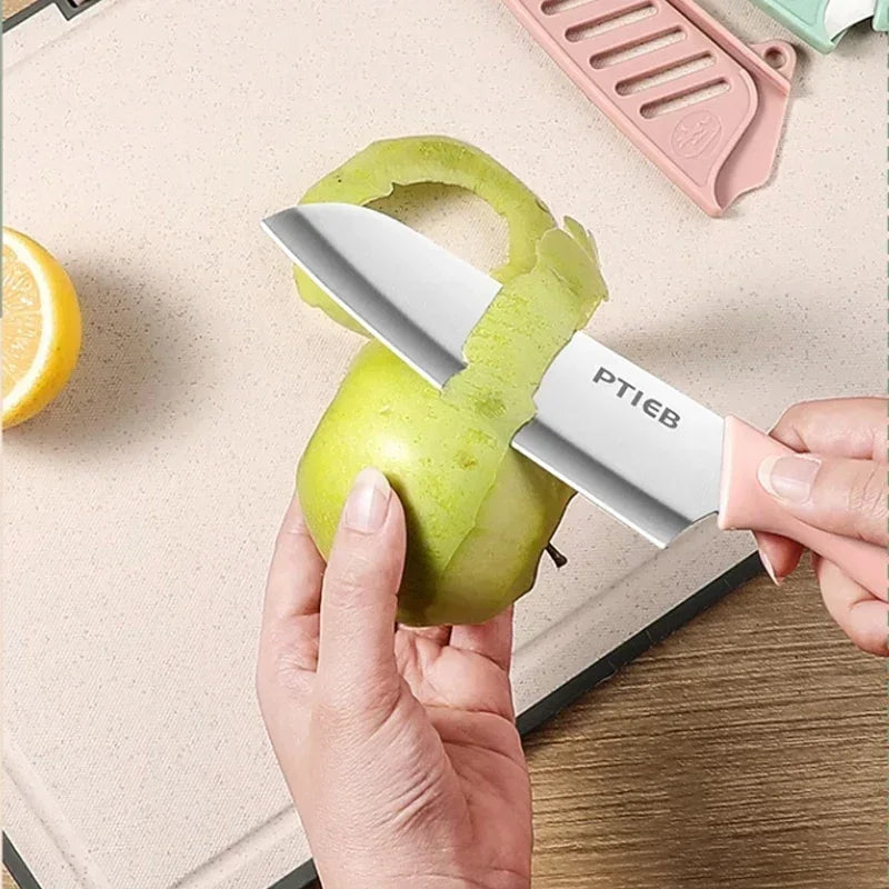 PLYS Stainless Steel Paring Knife – Sharp Fruit & Kitchen Knife Paring Knife Axl