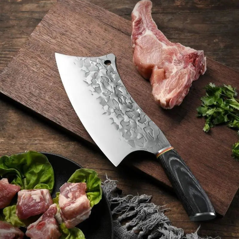 8-Inch Hammer-Forged Stainless Steel Boning & Chef's Knife Chef's Boning Knife Axl