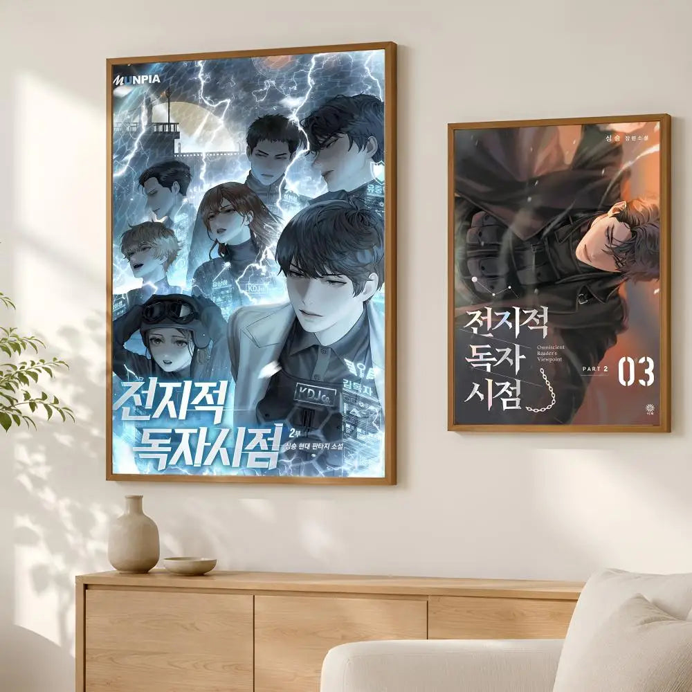 Omniscient Reader's Viewpoint Self-Stick HD Wall Art Poster Wall Art Poster Axl