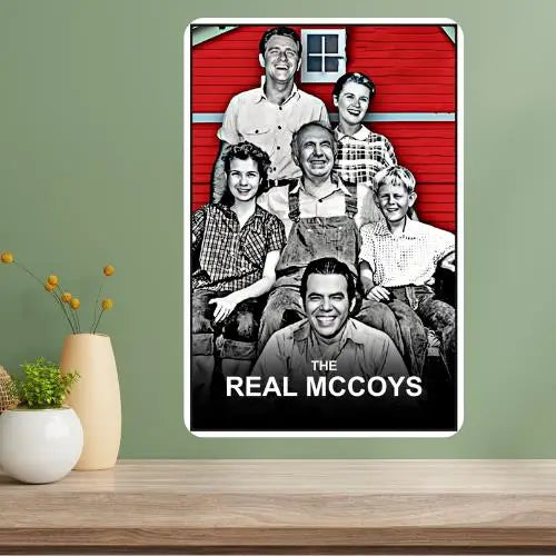 Real McCoys Classic TV Show Vintage Metal Poster Sign Metal Wall Sign Axl aluminum sign aluminum 14x20cm