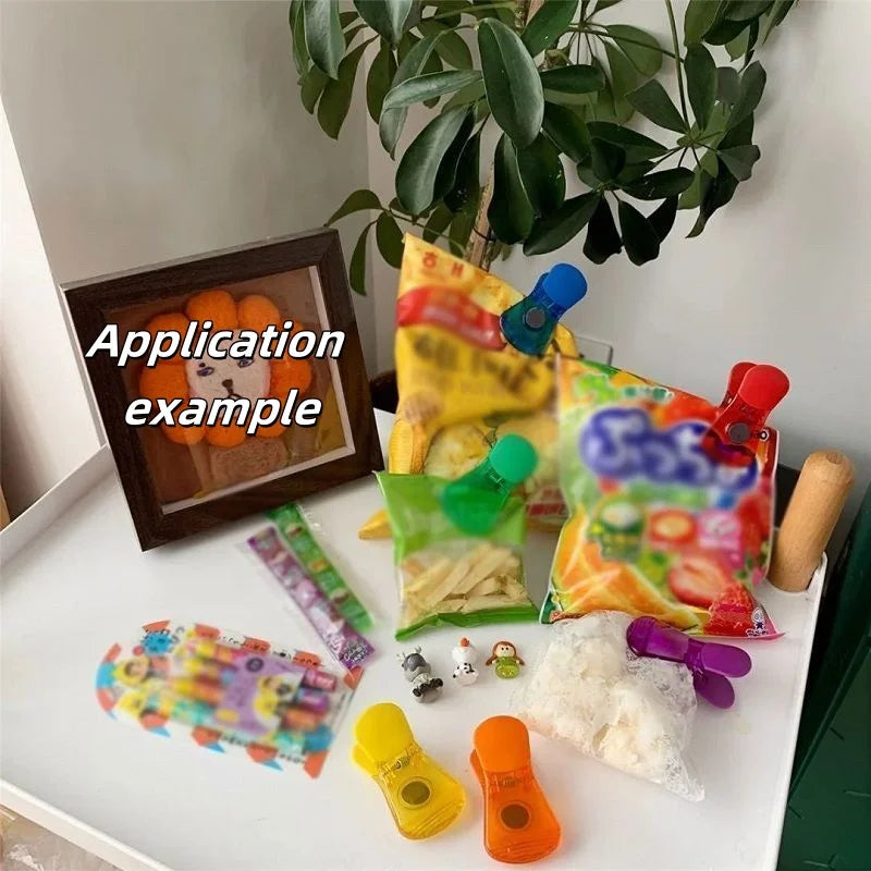 8 Magnetic Food Storage Clips – Airtight Bag Sealer for Kitchen Food Storage Clips Axl