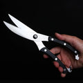 Stainless Steel Kitchen Scissors – BBQ & Poultry Shears Kitchen Shears Axl black