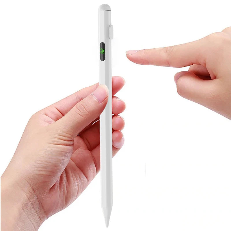 Universal Stylus Pen with LED Power Display – iPad Android Windows Rechargeable Stylus Pen Axl