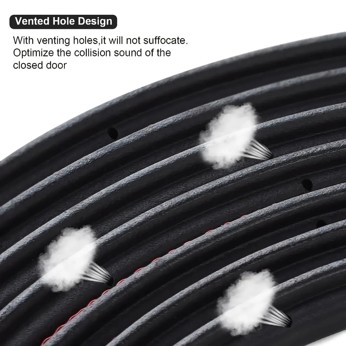 Self-Adhesive Car Door Soundproof Sealing Strip – D-Type Roll Car Sealing Strip Axl