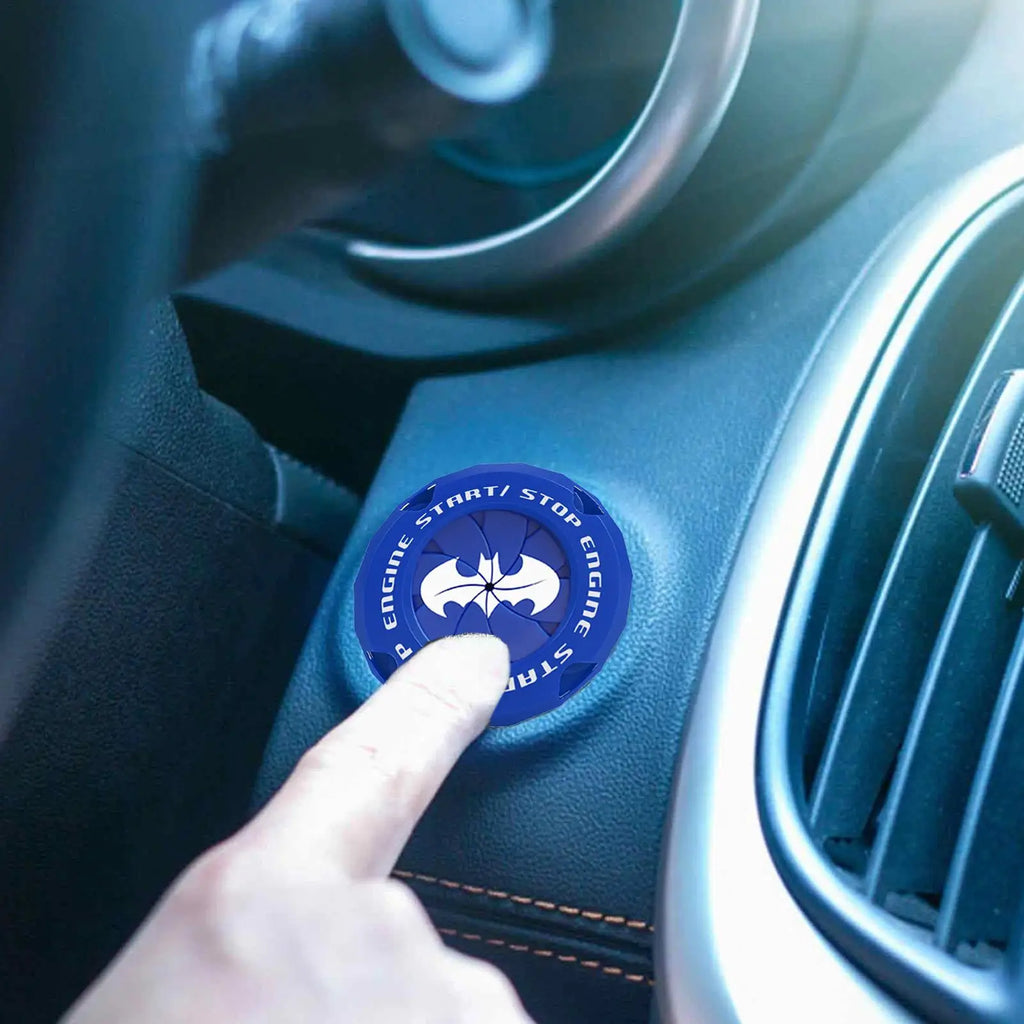 Push Start Button Cover – Car & Motorcycle Engine Start Ring Car Interior Accessory Axl