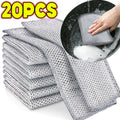 20-Pack Double-Sided Microfiber Magic Cleaning Cloths & Scrub Rags Microfiber Cleaning Cloths Axl 20PCS