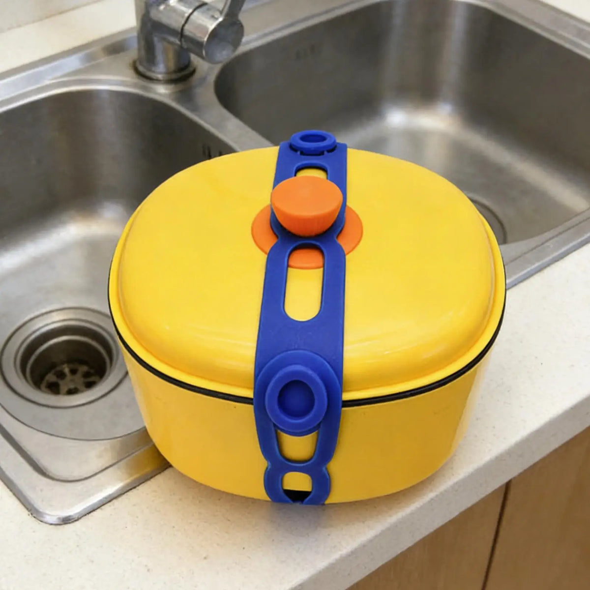 Silicone Pot Lid Strap – Reusable Self-Locking Latch Tie Silicone Lid Strap Axl