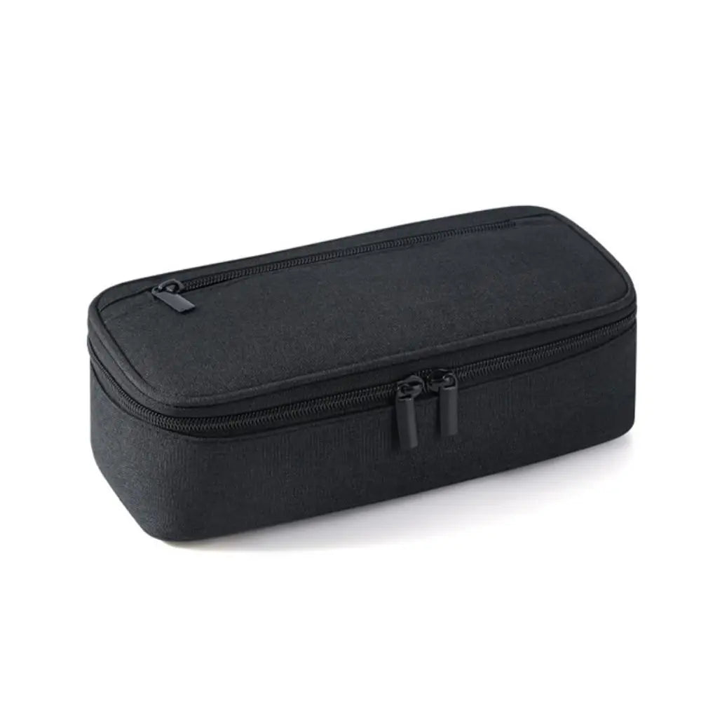 Large Capacity 2-Layer Zipper Pencil Case – Washable Pen Bag Pencil Case Axl