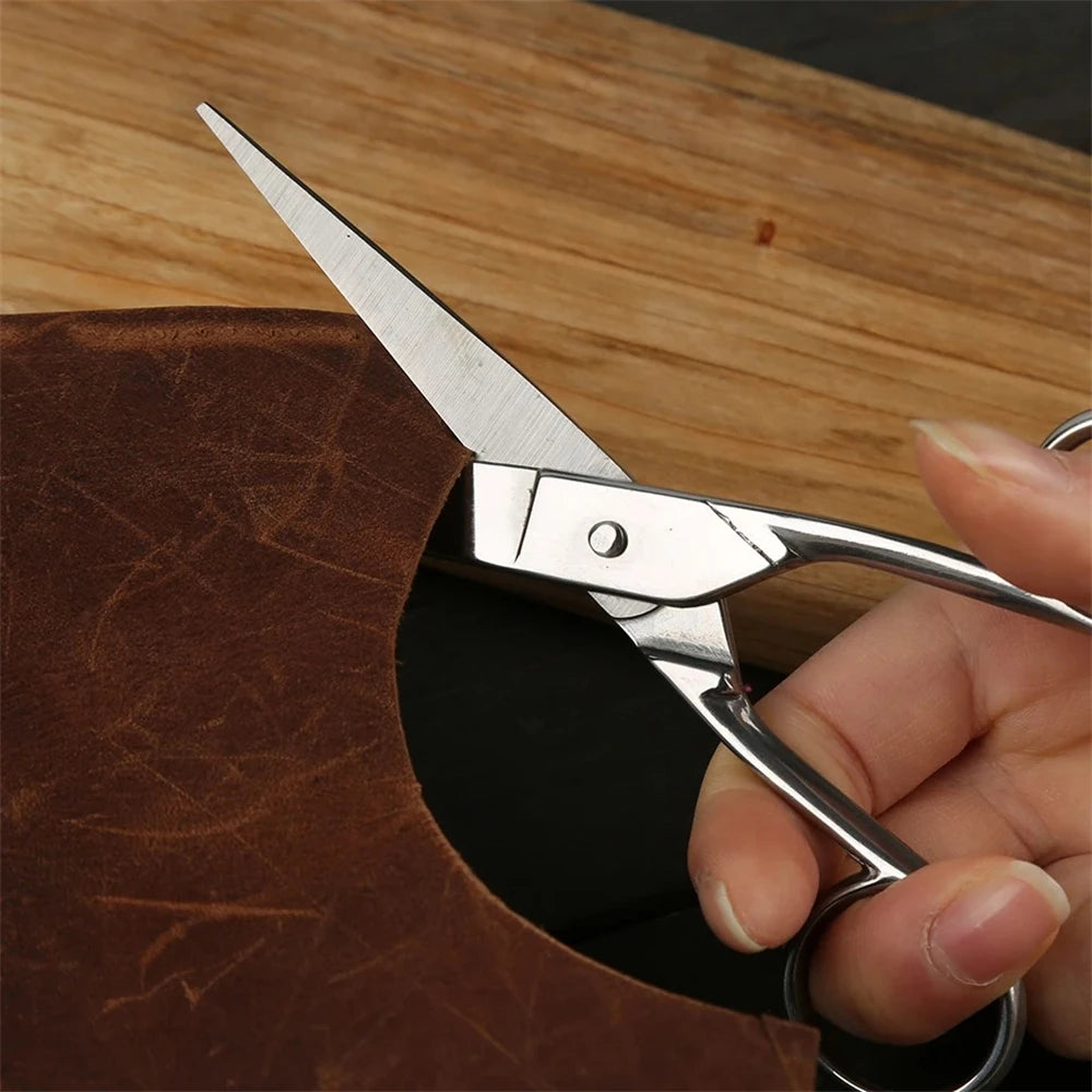 Stainless Steel Tailor Scissors – Fabric Sewing & Craft Tool Tailor Scissors Axl