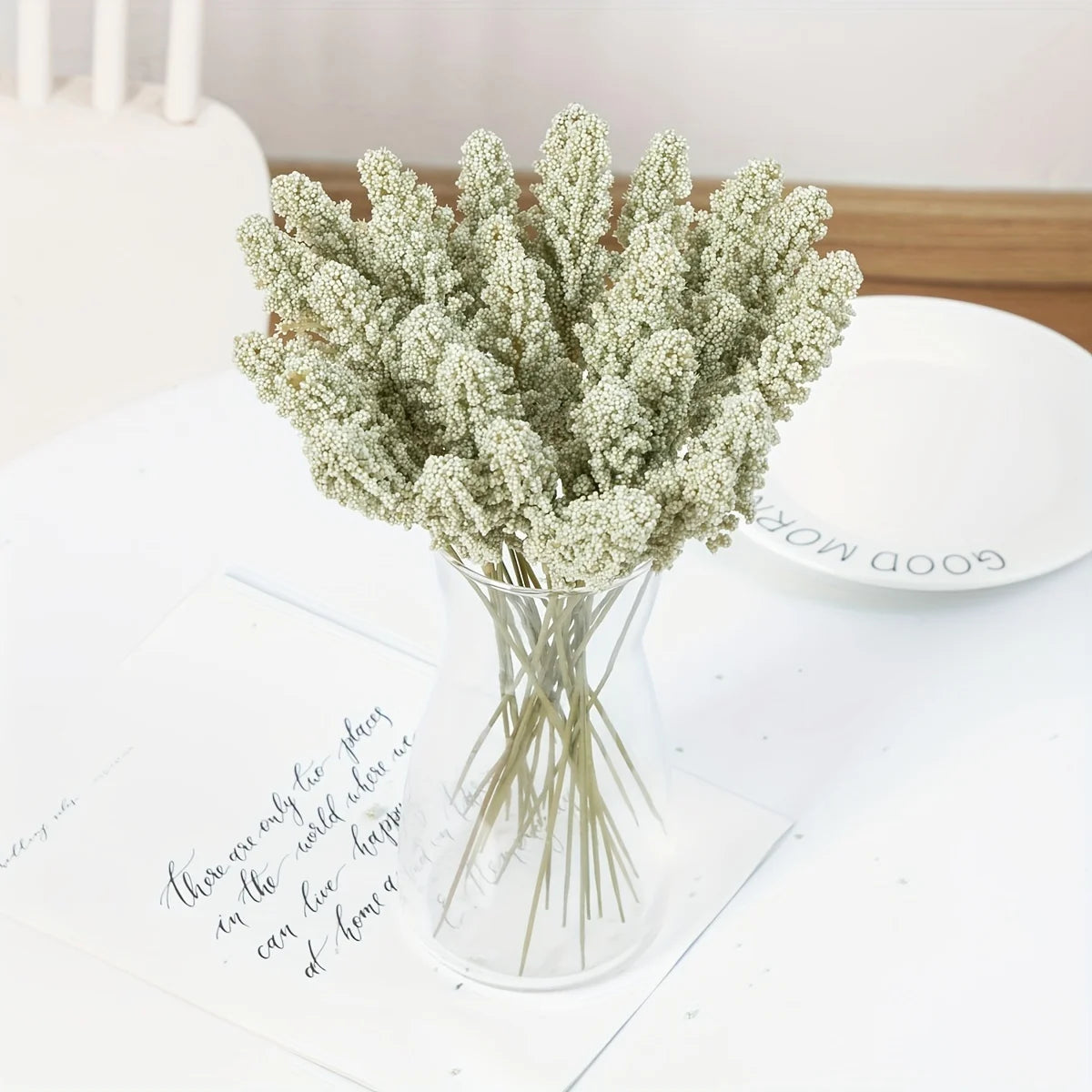 Artificial Foam Lavender Bouquet – Wedding & Home Décor DIY Artificial Flower Bouquet Axl