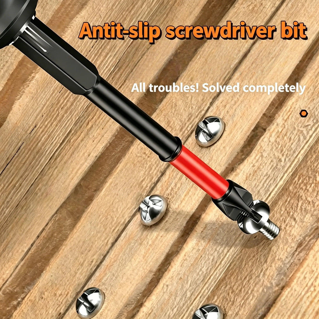 Magnetic Non-Slip Drill Bit Set | S2 Steel | 3, 6 & 12 Pc Drill Bit Set Axl