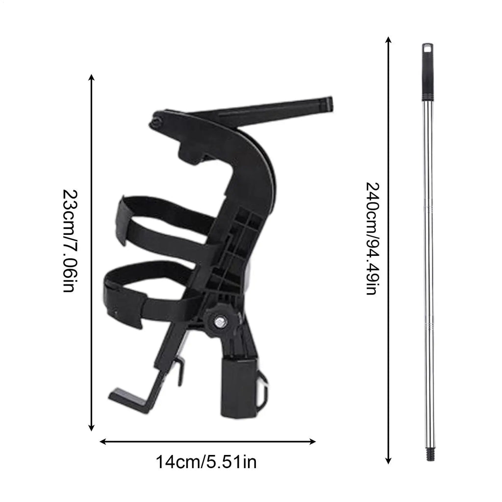 Adjustable Spray Can Extension Pole – Telescopic Angle Adaptor Spray Pole Adaptor Axl